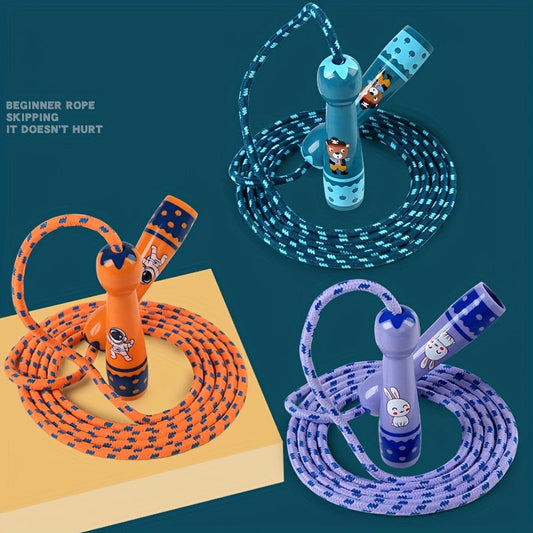 1pc Kids Jump Rope with Cartoon Handles