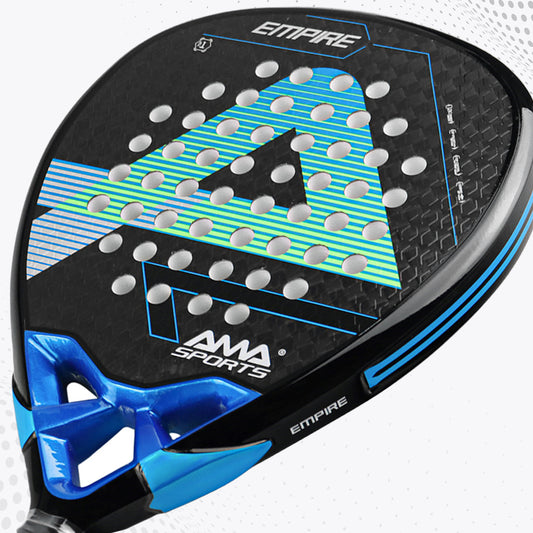 AMA Sport P90 Empire Padel Racket 12K Carbon Diamond Shape Blue