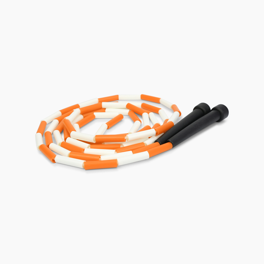 Orange Adjustable Beaded Jump Rope