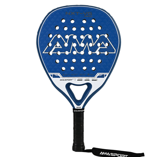 AMA Sport NXT-VG VEKTOR Padel Racket T700 Carbon Teardrop Shape Blue