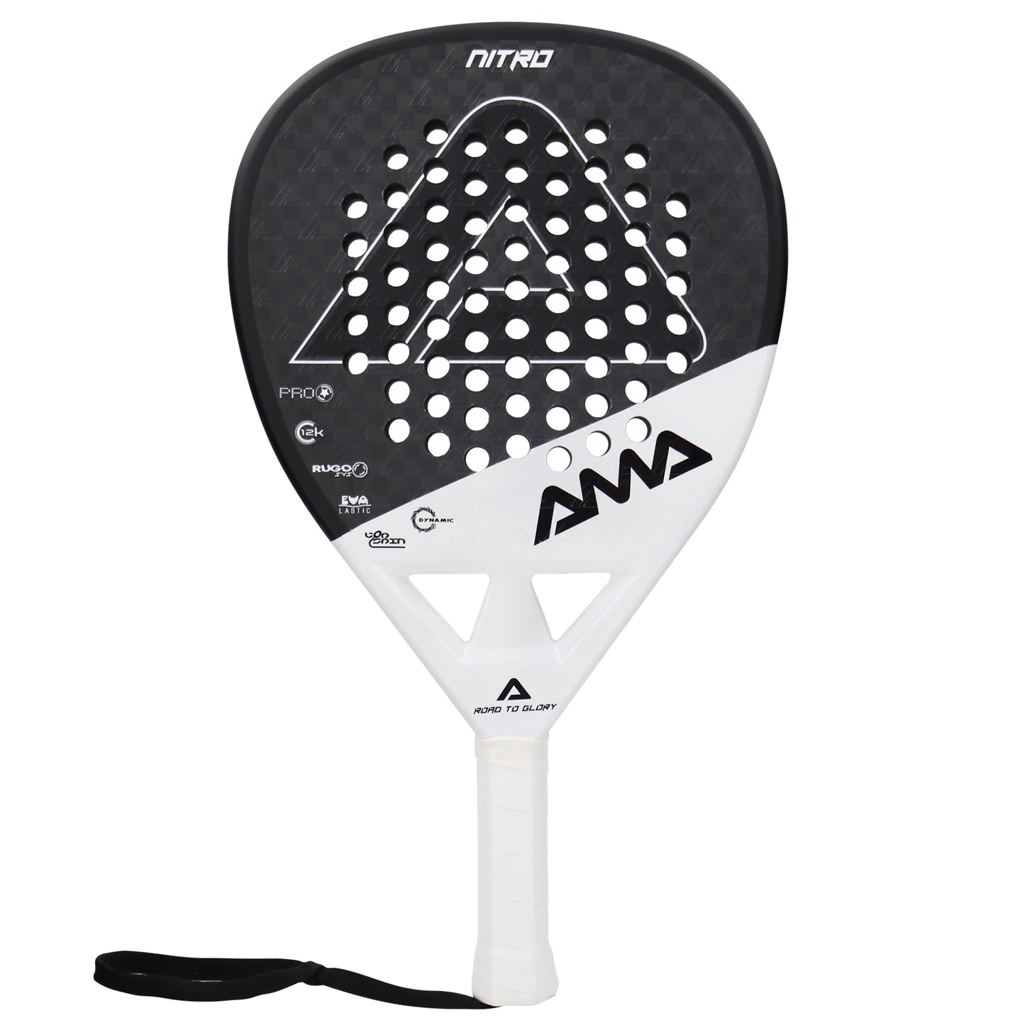 AMA Sport Max P43 Padel Racket 12K Carbon Teardrop Shape