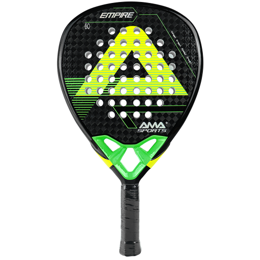 AMA Sport P90 Empire Padel Racket 12K Carbon Diamond Shape Green