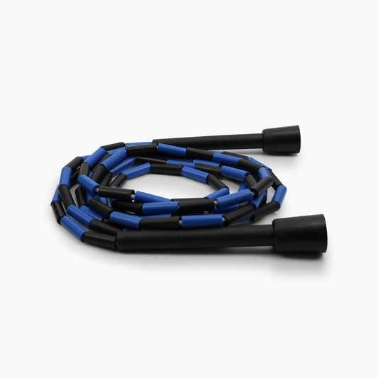 Black Beaded Jump Rope for Cardio Training – 9ft Nylon