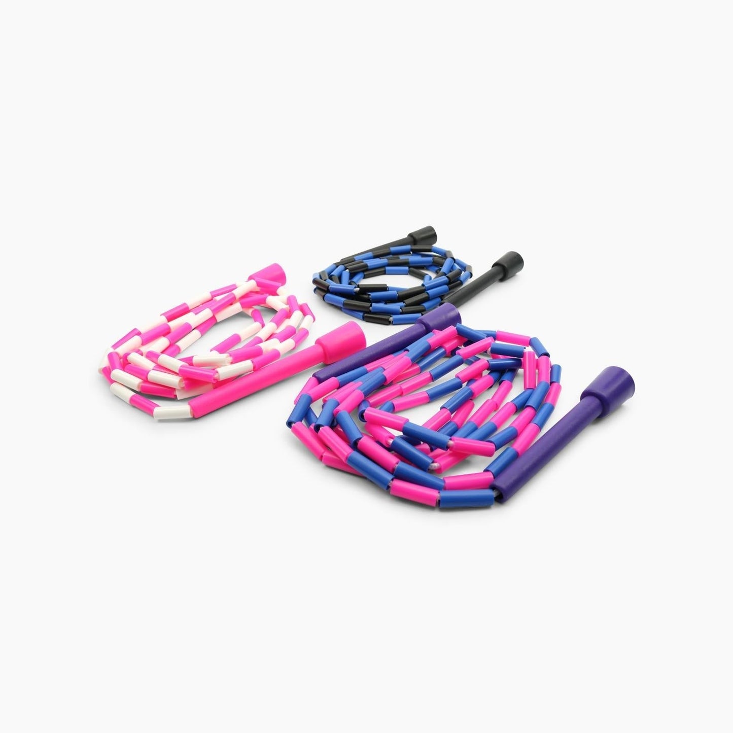 Black Beaded Jump Rope for Cardio Training – 9ft Nylon