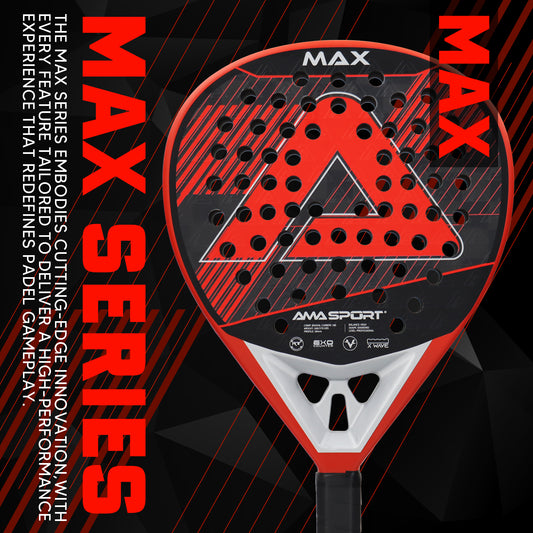 AMA Sport Max P101 Padel Racket 18K Carbon Diamond Shape