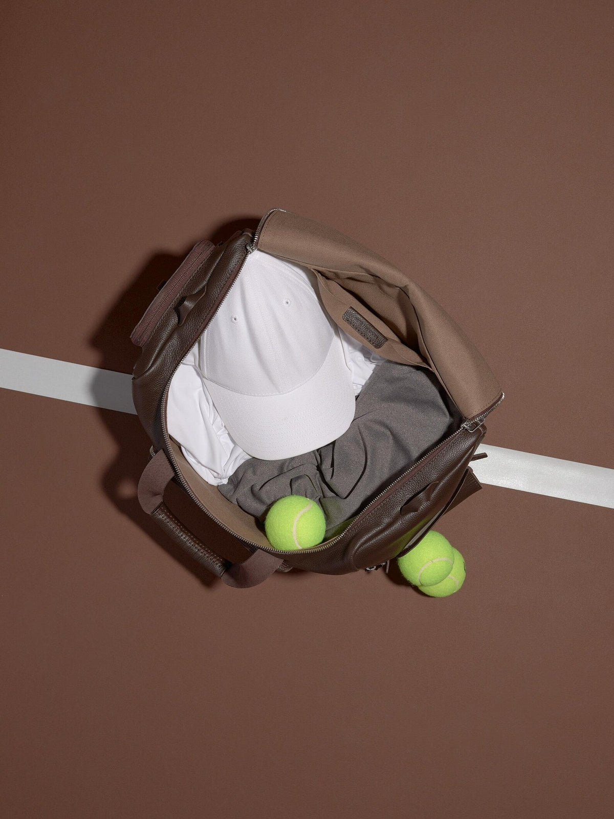Leather Sport Bag | Gym Carryall
