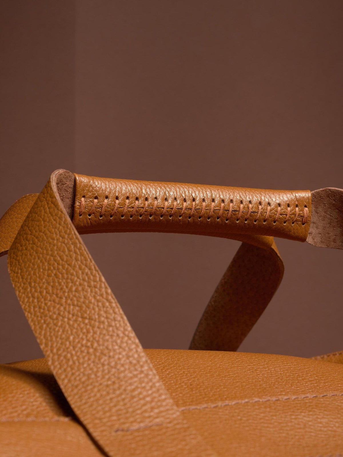 Leather Sport Bag | Gym Carryall