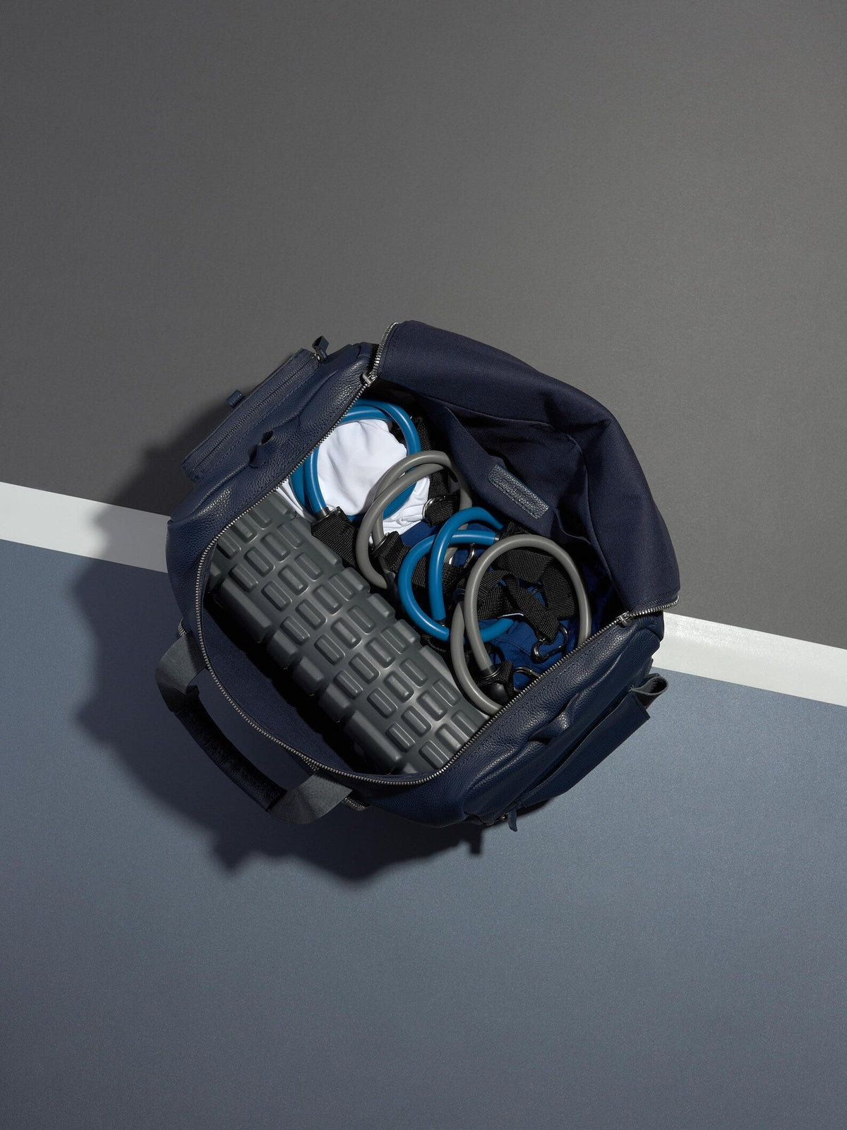 Leather Sport Bag | Gym Carryall