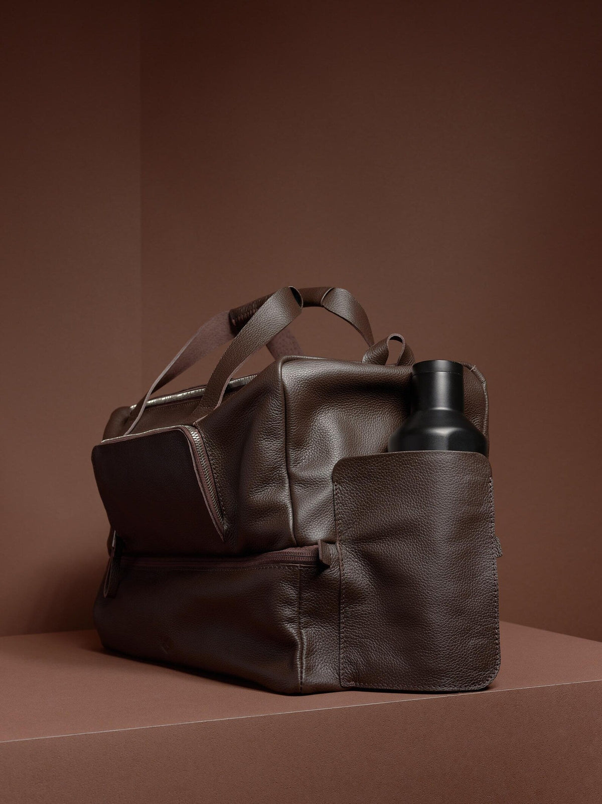 Leather Sport Bag | Gym Carryall